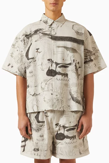 Megalo Shirt in Linen