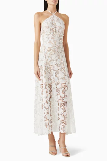 Rava Midi Dress in Lace