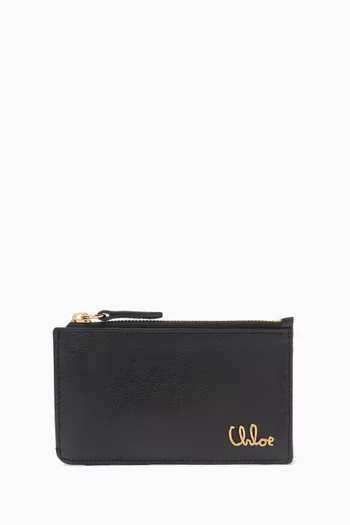 Small Iconic Card Case in Leather