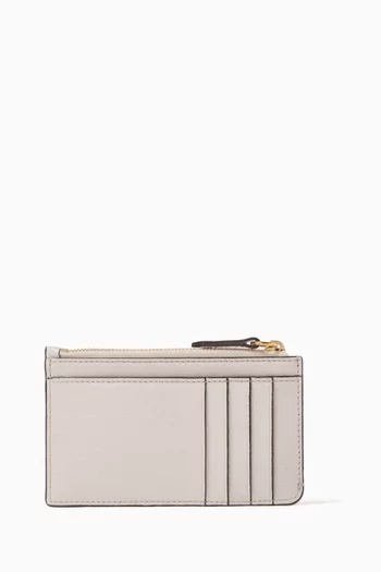 Small Iconic Card Case in Leather