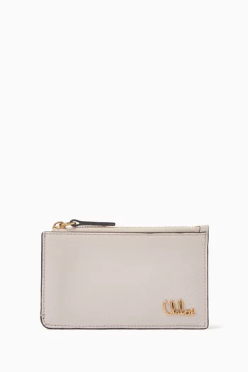 Small Iconic Card Case in Leather