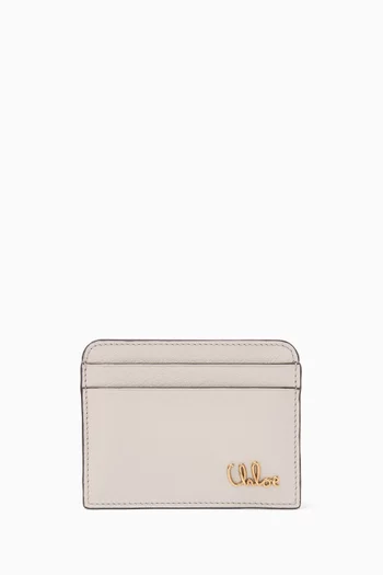 Iconic Cardholder in Grained Leather