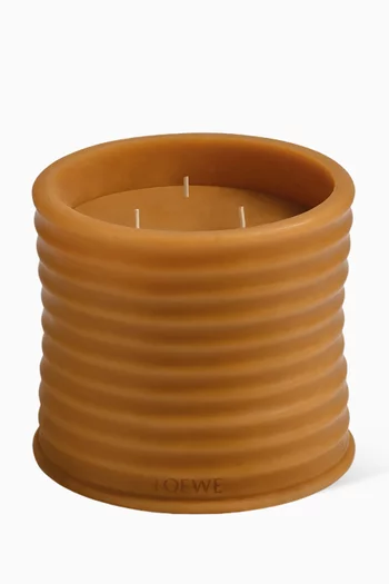 Medium Beeswax Candle Bronze, 600g