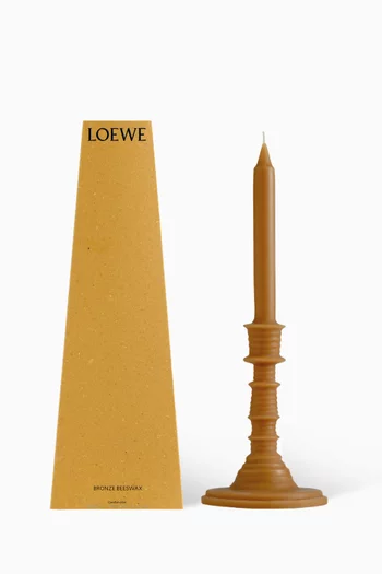 Bronze Beeswax Candleholder, 340g