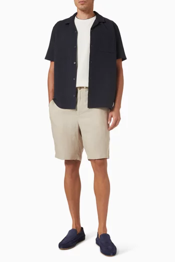 قميص كابانا بنسيج سيرساكر قطن