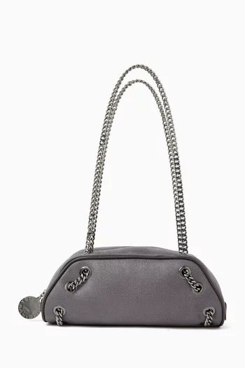 Falabella Bowling Shoulder Bag in Eco Shaggy Deer