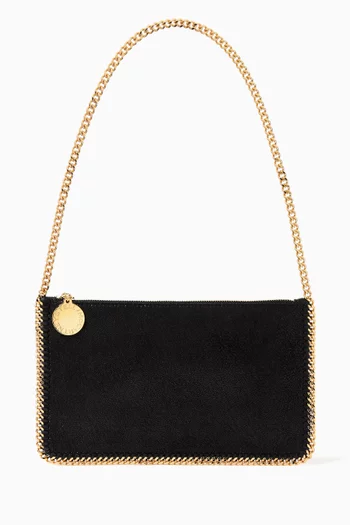 Falabella Pochette in Shaggy Deer