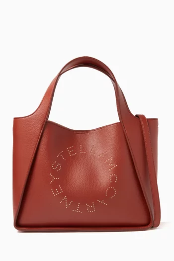 Logo Crossbody Bag in Eco Alter Grained Mat