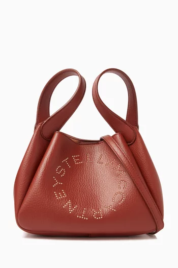 Logo Double Top-handle Bag in Alter Mat