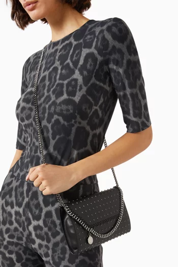 Limited-Edition Falabella Star Studs Wallet Crossbody Bag