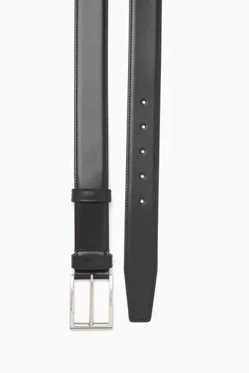 Buckle Belt in Leather