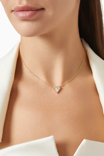 My Heart Diamond Necklace in 18kt Gold