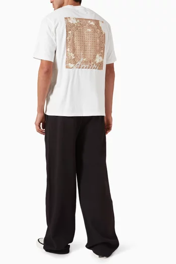 Bleach Bandana Patch T-shirt in Cotton