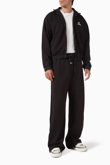 Lounge Track Jacket in Cotton-blend