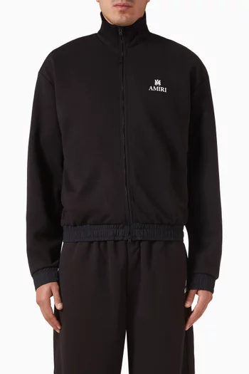 Lounge Track Jacket in Cotton-blend
