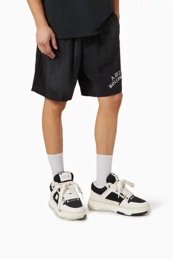 MA-1 Low-top Sneakers in Mesh & Leather