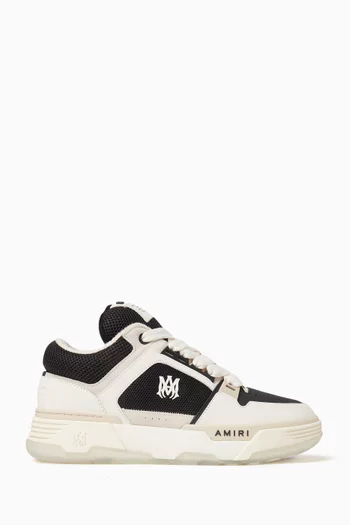 MA-1 Low-top Sneakers in Mesh & Leather