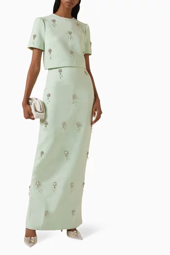 تي شيرت اولتيميت ميوز مرصع بالكريستال