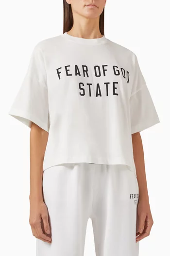 Logo Boxy-fit T-shirt
