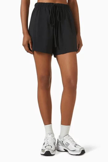 Logo Soccer Shorts in Cotton
