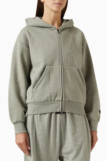 Classic Zip Hoodie in Fleece