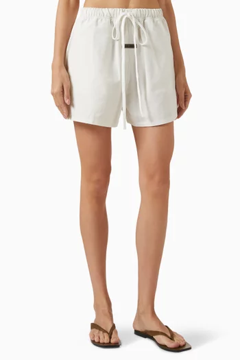 Soccer Shorts in Oxford Cotton