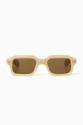 Sandro Rectangular Sunglasses in Acetate