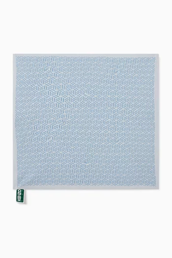 بطانية بطبعة قطن عضوي