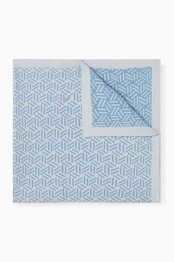 بطانية بطبعة قطن عضوي