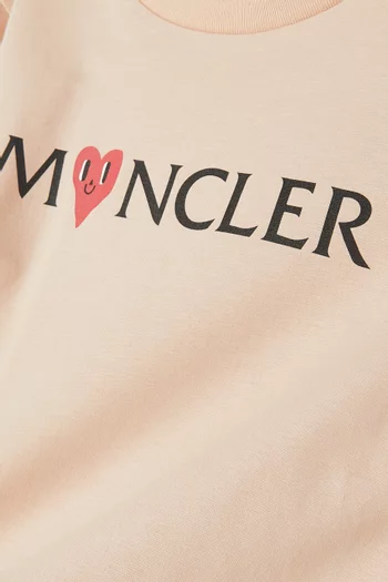 Heart Logo T-shirt in Cotton