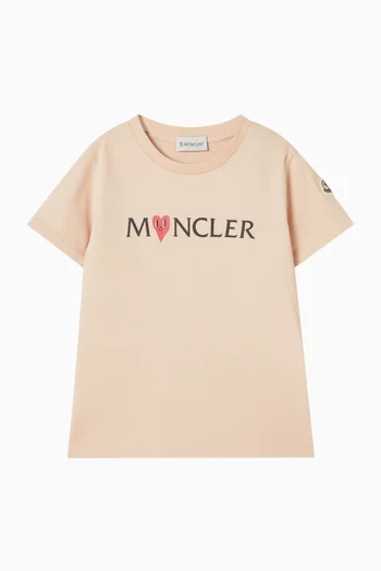 Heart Logo T-shirt in Cotton