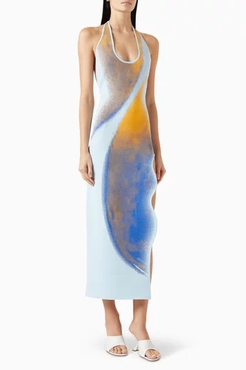 Noah Halterneck Maxi Dress