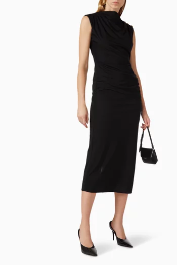 فستان سكولا متوسط الطول جيرسيه