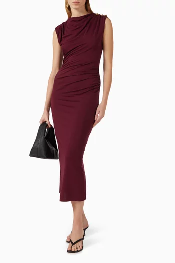 فستان سكولا متوسط الطول جيرسيه