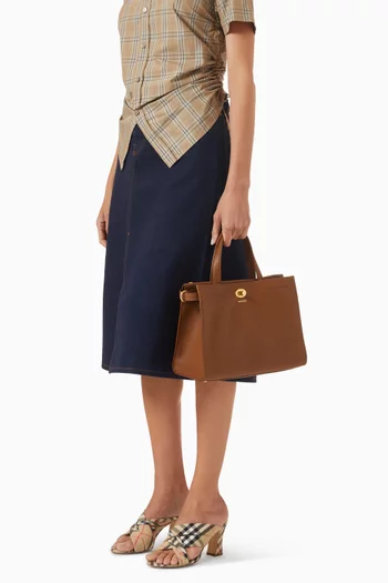 حقيبة يد كوتسوولدز صغيرة جلد بارز الملمس