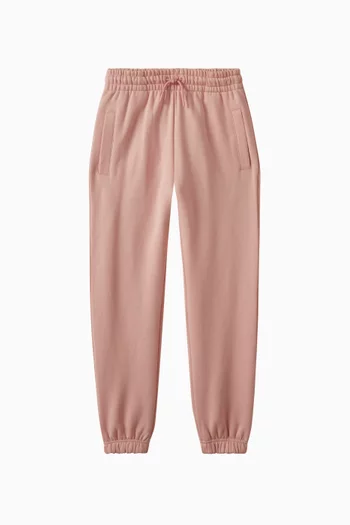 بنطال رياضي قطن بشعار الماركة