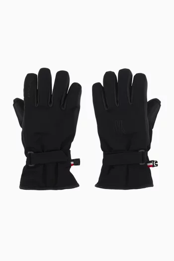 Logo Ski Gloves