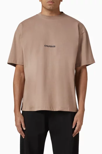 Logo T-shirt in Cotton