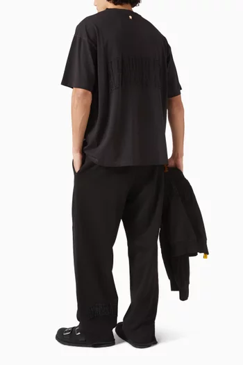 Embossed Logo T-shirt in Jersey