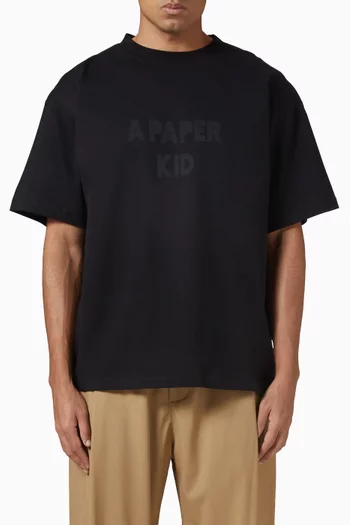 Logo T-shirt in Cotton