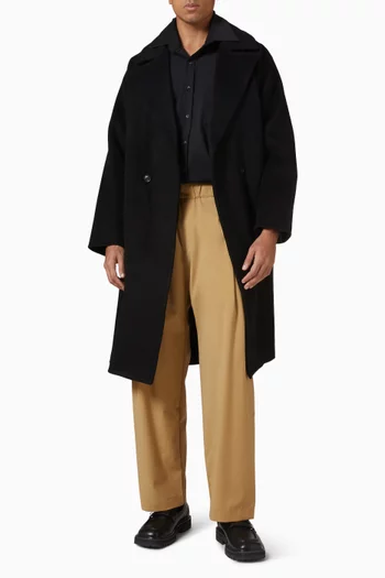 Button-up Shirt in Wool-blend