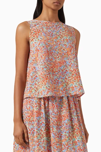 Sofia Top in Linen