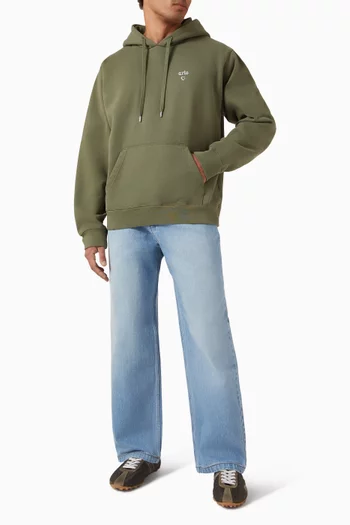 Antwerp Heart Hoodie in Cotton-fleece