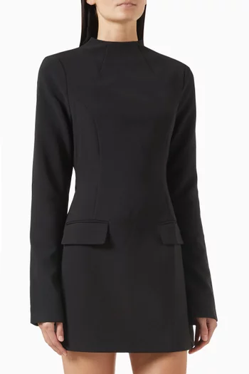 The Ultimate Muse Split-sleeve Mini Dress