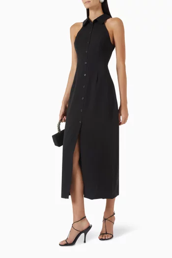 The Ultimate Muse Collar Maxi Dress