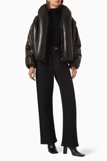 Heart Bodysuit in Fluid Jersey