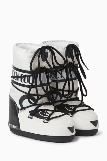 Icon Panda High Boots in Nylon