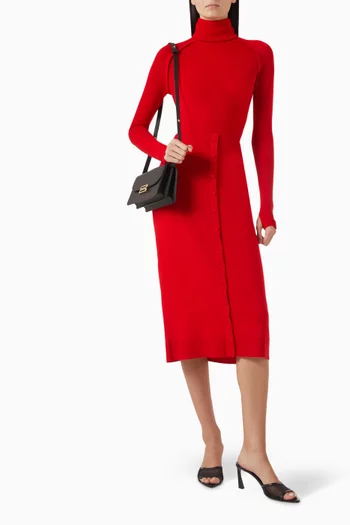 Turtleneck Top in Cotton Blend