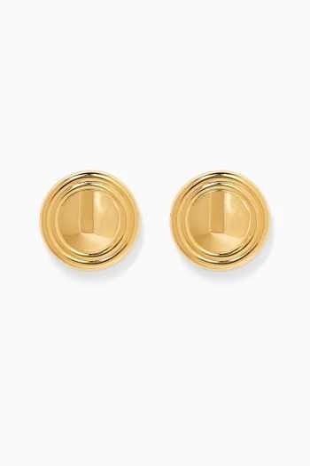 The Eloise Earrings in 18kt Gold-plated Sterling Silver