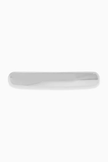The Molly Hair Clip in 925 Silver-plated Brass